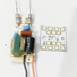 12 watt IC HPF Driver + MCPCB | Pack of 10