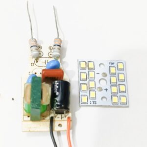 15 watt IC HPF Driver + MCPCB | Pack of 10