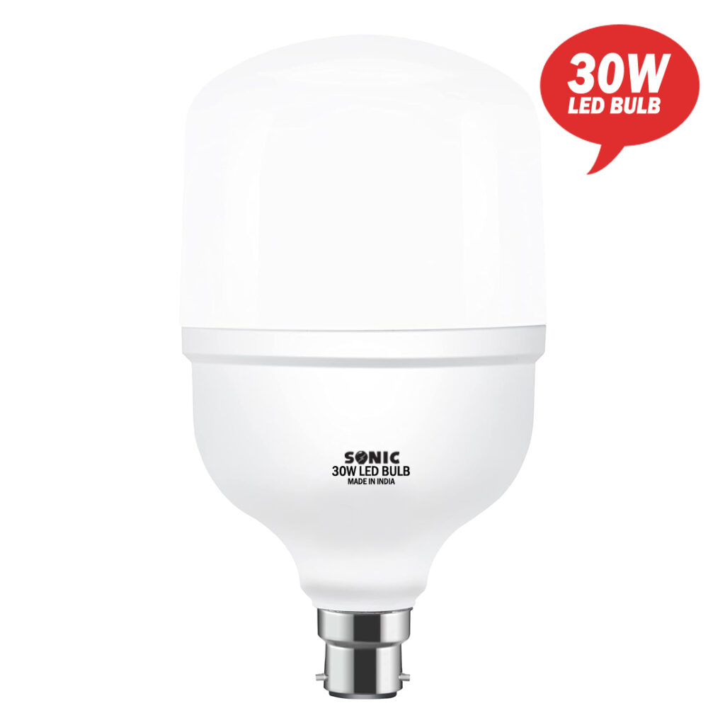 Pack of 10 Pcs | Sonic 30 Watt Ready Bulb | Cool White | 4K Surge Protection | High Lumens 6500K