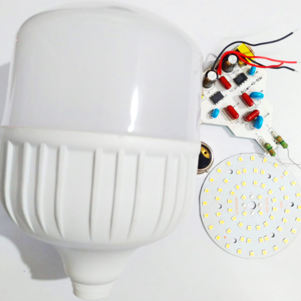 40/50 watt Led Bulb Raw Material without Box (Pack of 10 pcs) Cool White