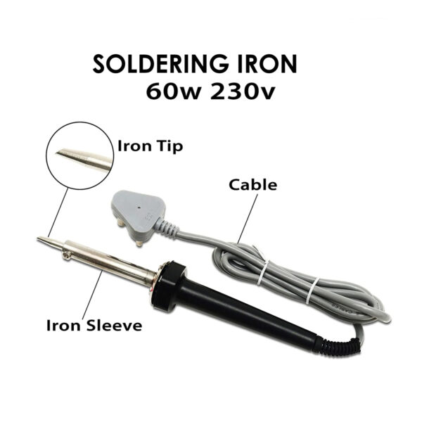 Solding Iron 60 watt | Pack of 1 Pc | Long Lasting - Image 3