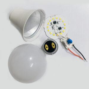 9 watt Led Bulb Raw Material Gama ( Pack of 20 pcs) Cool White | High Lumens | Long Life | 60mm body
