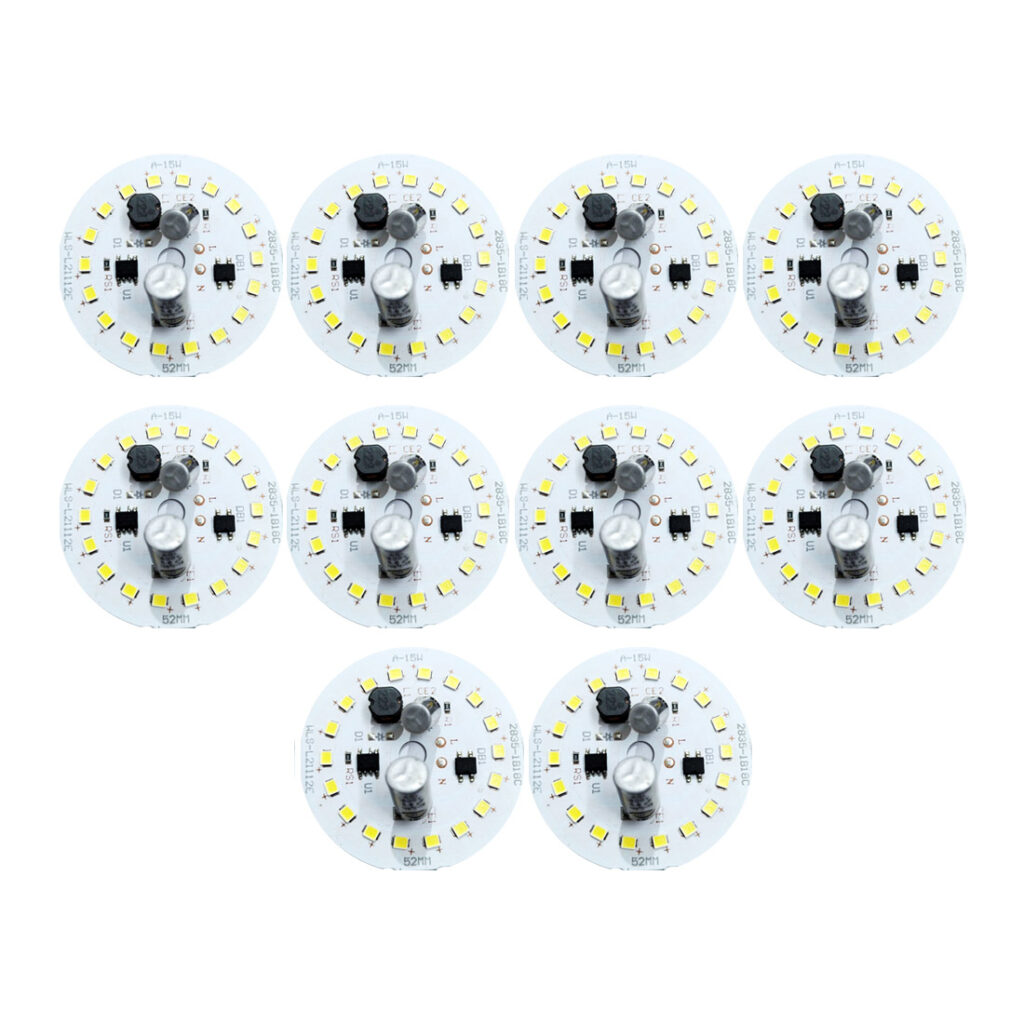 15 watt Alfa DOB Plate | Pack of 10pcs | Cool White | Best for 15 watt Led bulb