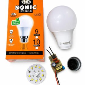 9 Watt Driver Base (Pack of 50 Pcs) LED Bulb Raw Material with Box