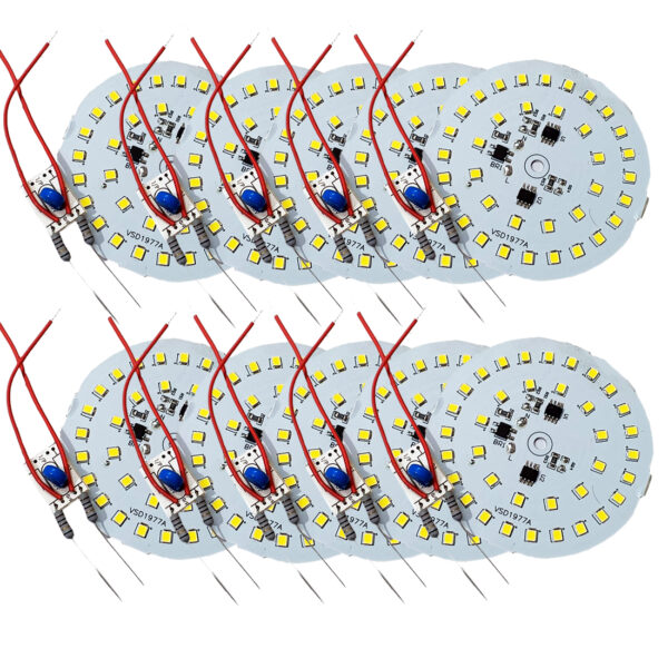 25W Gama DOB Plate | Pack of 10pcs | Cool White | Best use for 25 watt led bulb