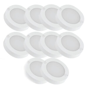 Sonic 3 Watt Surface Light  Striker (pack of 10pcs)  | Cool white  6500K High Brightness | Best Quality