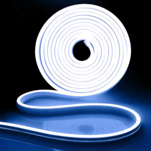 Neon Light 5 MTR with 12V Adaptor LED (Pack of 1) Colour WHITE Flexible Cuttable Waterproof Neon LED Best for Indoor/Outdoor Decoration (Copy)