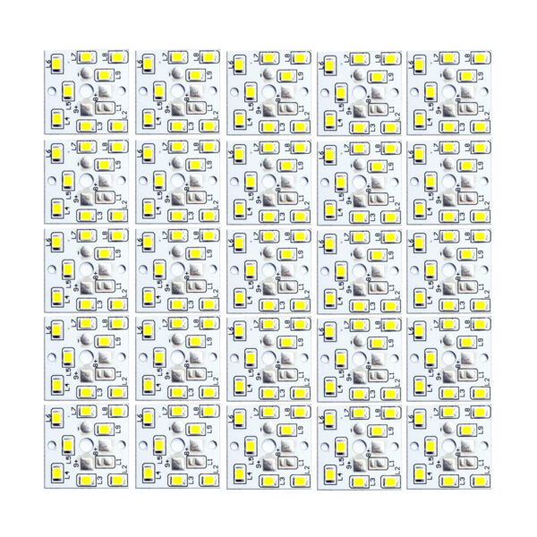 9 watt MCPCB | Pack of 20pcs | Cool White | Best for 9 watt Led bulb Repairing Kit