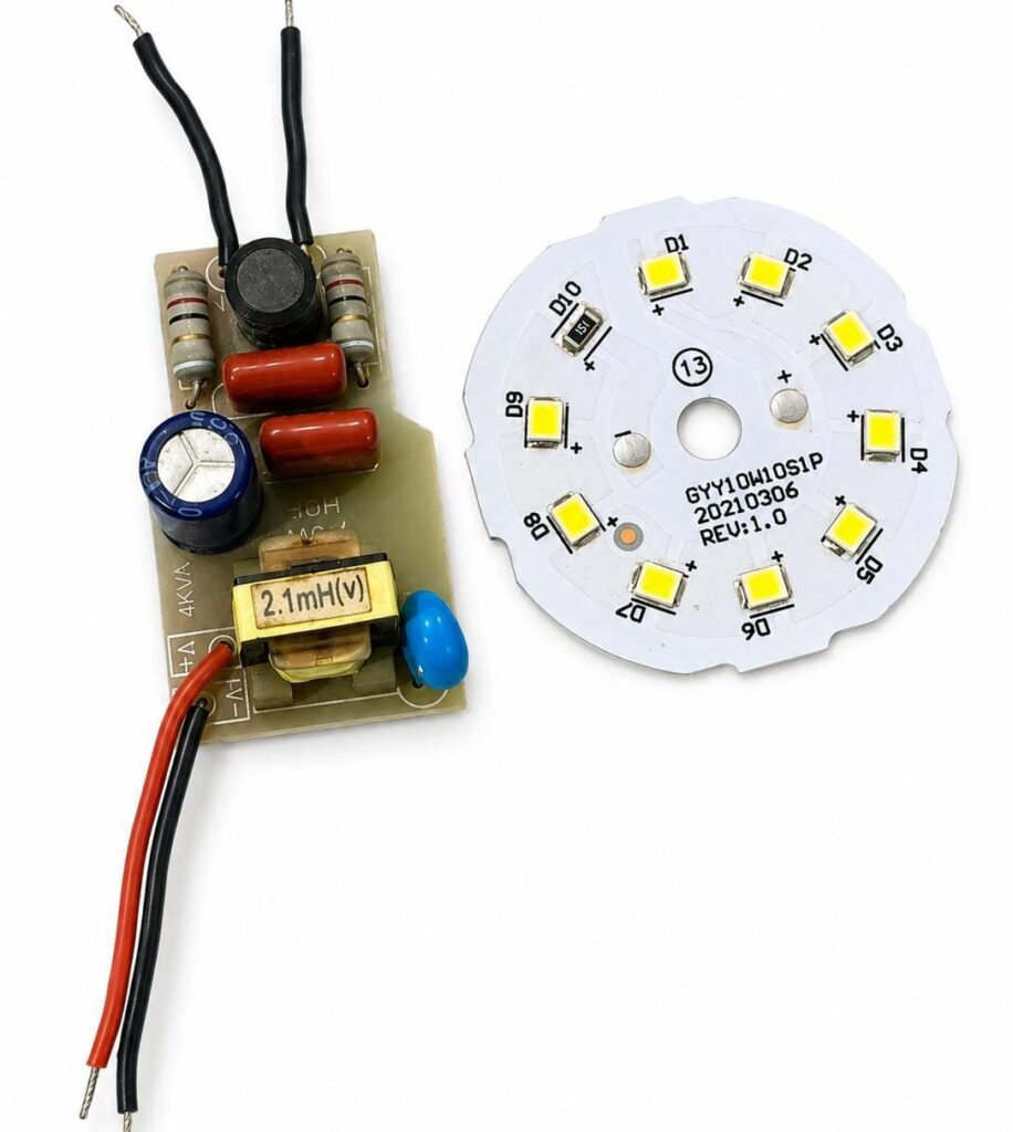 9w IC Hpf Driver+Mcpcb | Pack of 50 pcs | Best for 9 watt Led bulb