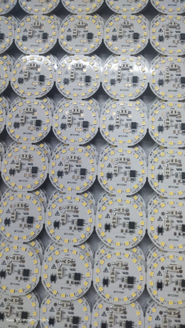 9w Gama DOB Plate| Pack of 50 pcs | Cool White | Best for 9 watt Led bulb Repairing Kit