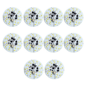 12W AC DC Gama DOB Plate | Pack of 10 pcs | Best for AC DC Rechargeable Led Bulb