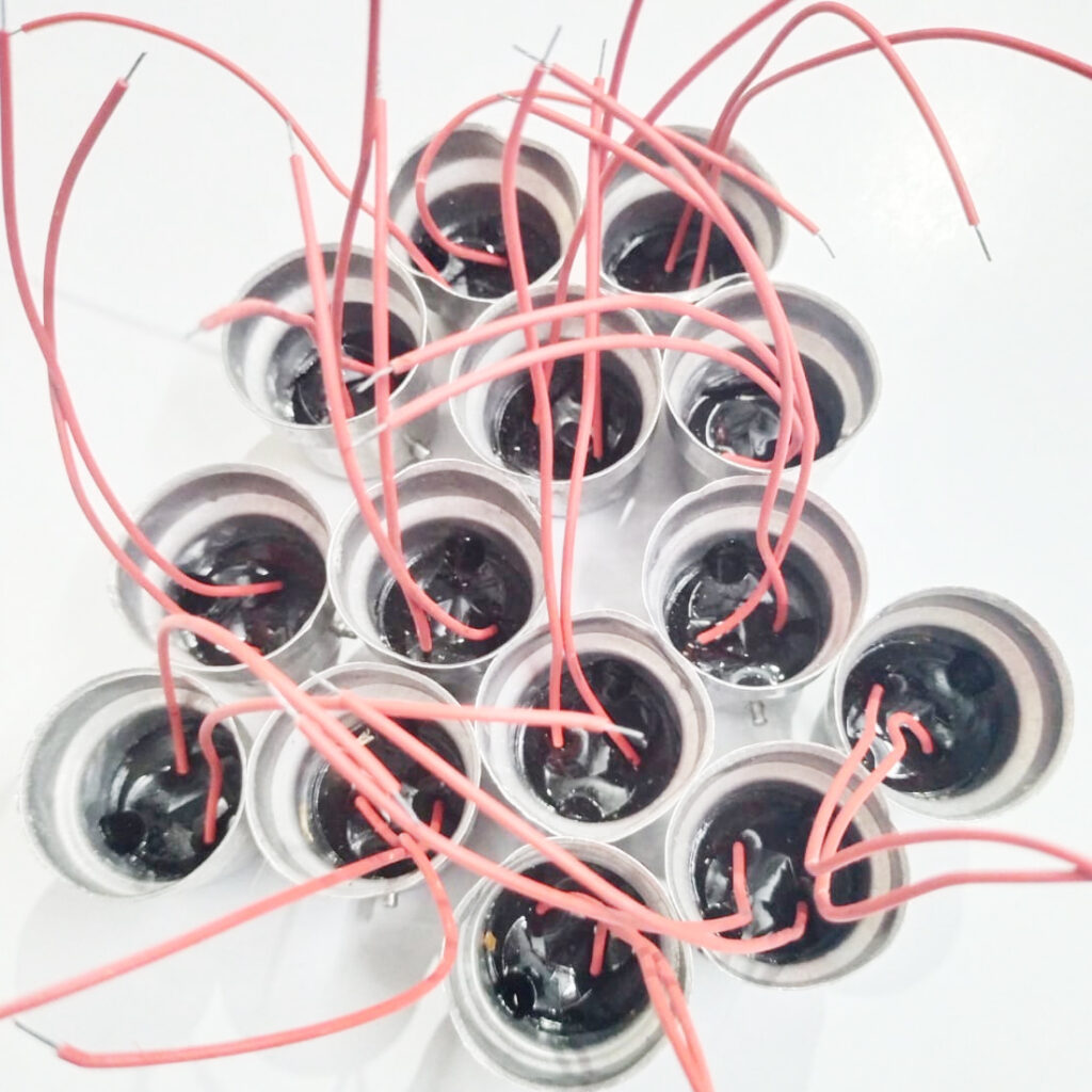 B22 Alu with wire | Pack of 100 pc | Best use for Led Bulb