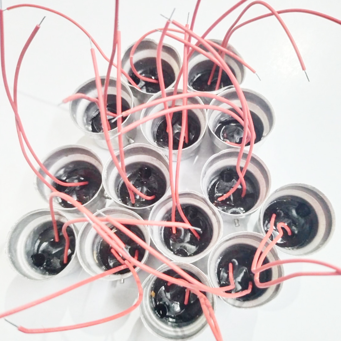 B22 Alu with wire | Pack of 100 pc | Best use for Led Bulb